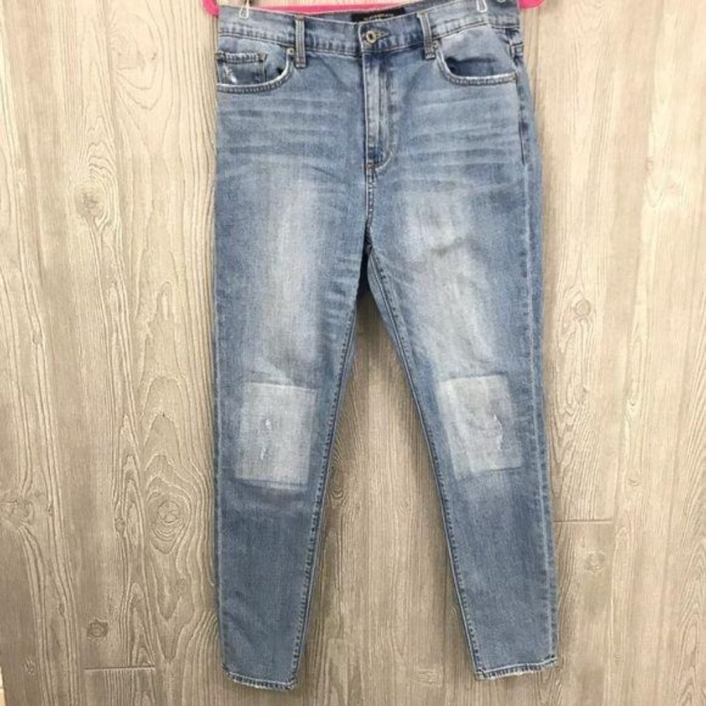 Lucky brand Bridgette skinny light wash denim jeans 8/29 padded knee jean